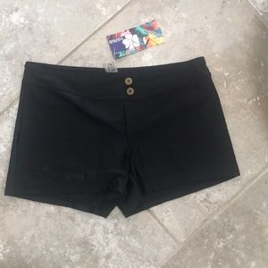 Cute bottoms over top of bathing suit!